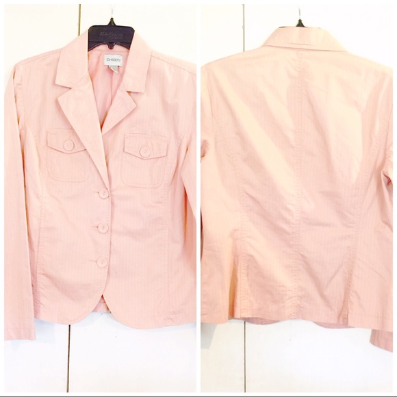 Chico’s Stylish Spring Blazer w/ 3Button & Pockets - Picture 2 of 12